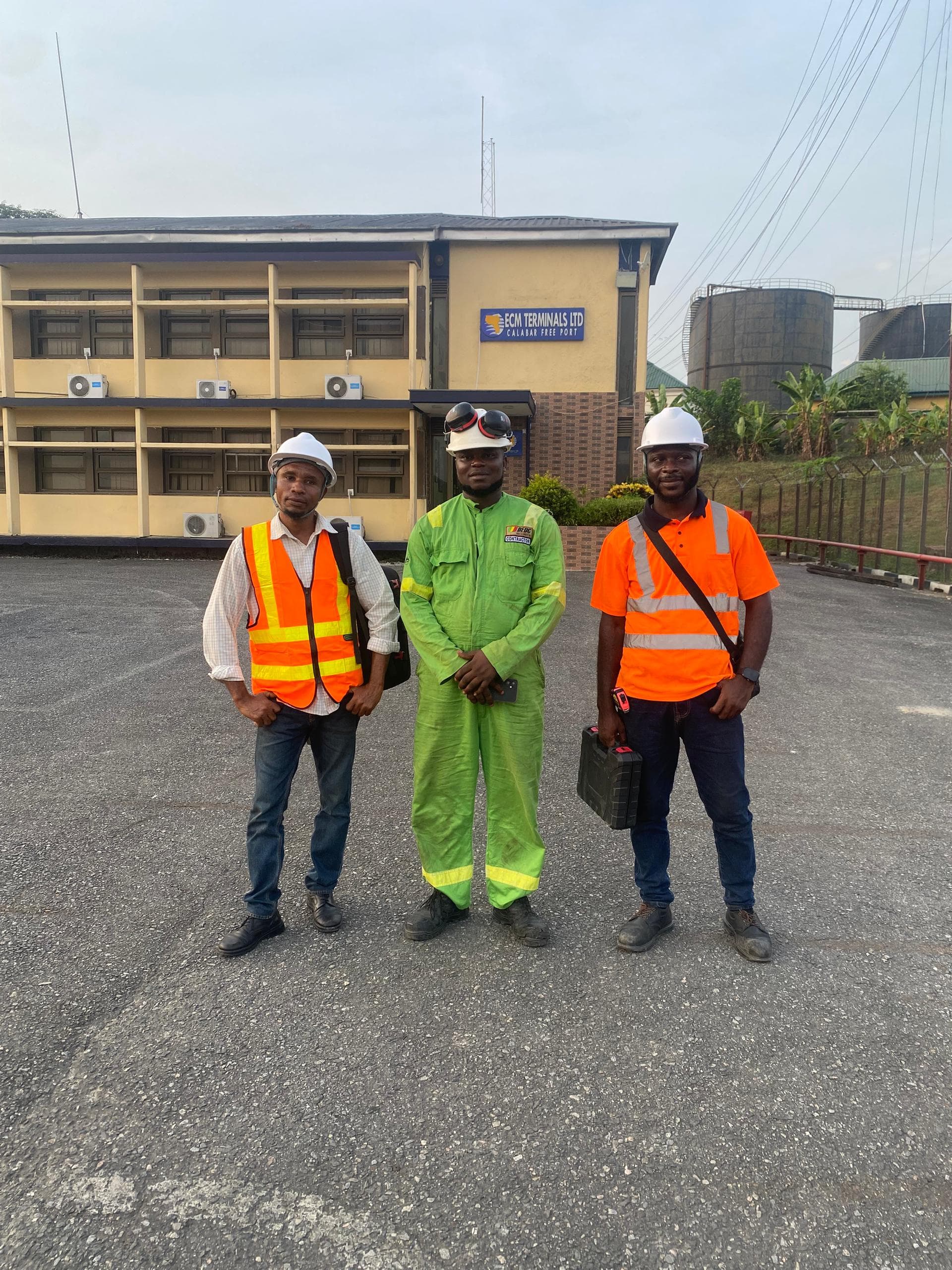 MEDO engineers at work