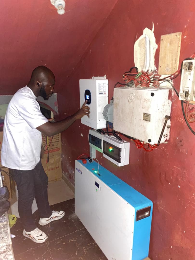 MEDO team at a client site