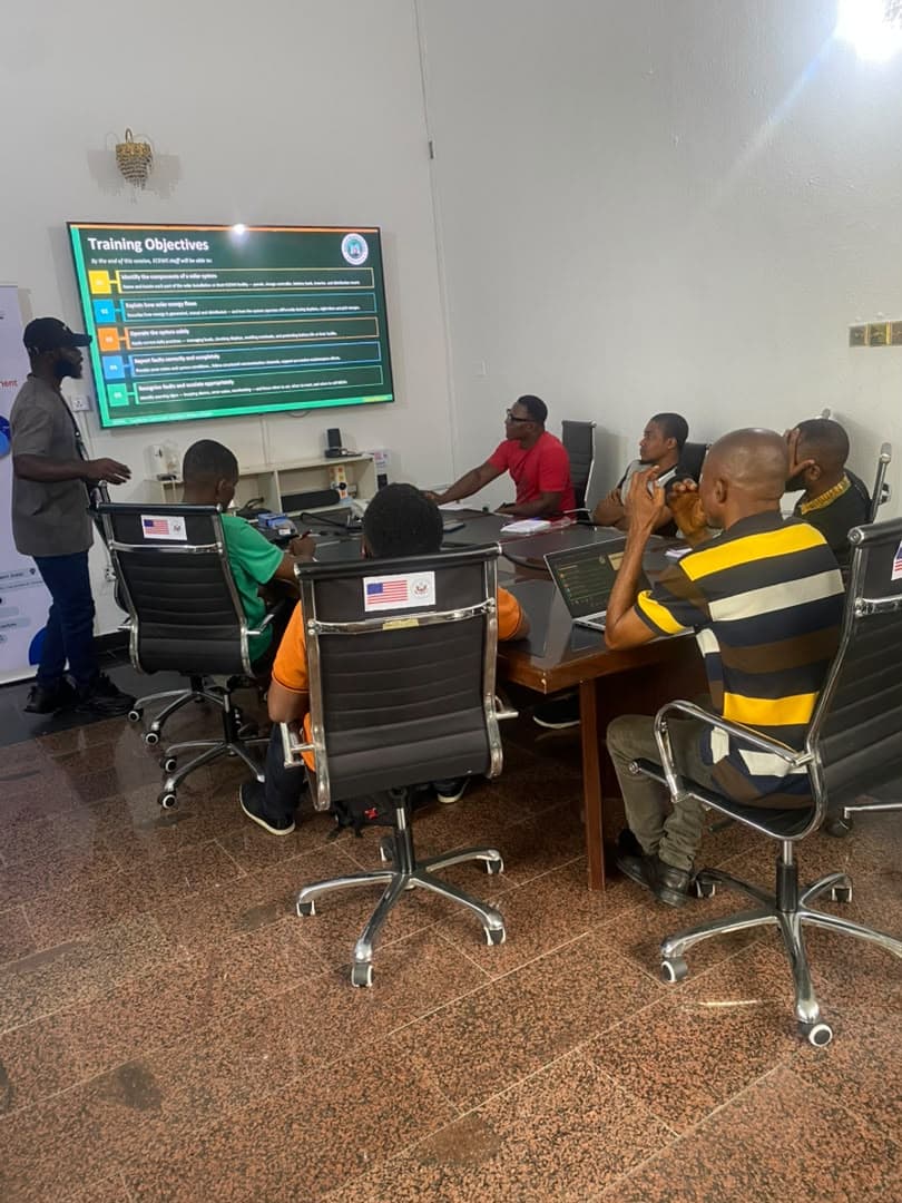MEDO Academy instructor leading a classroom training session
